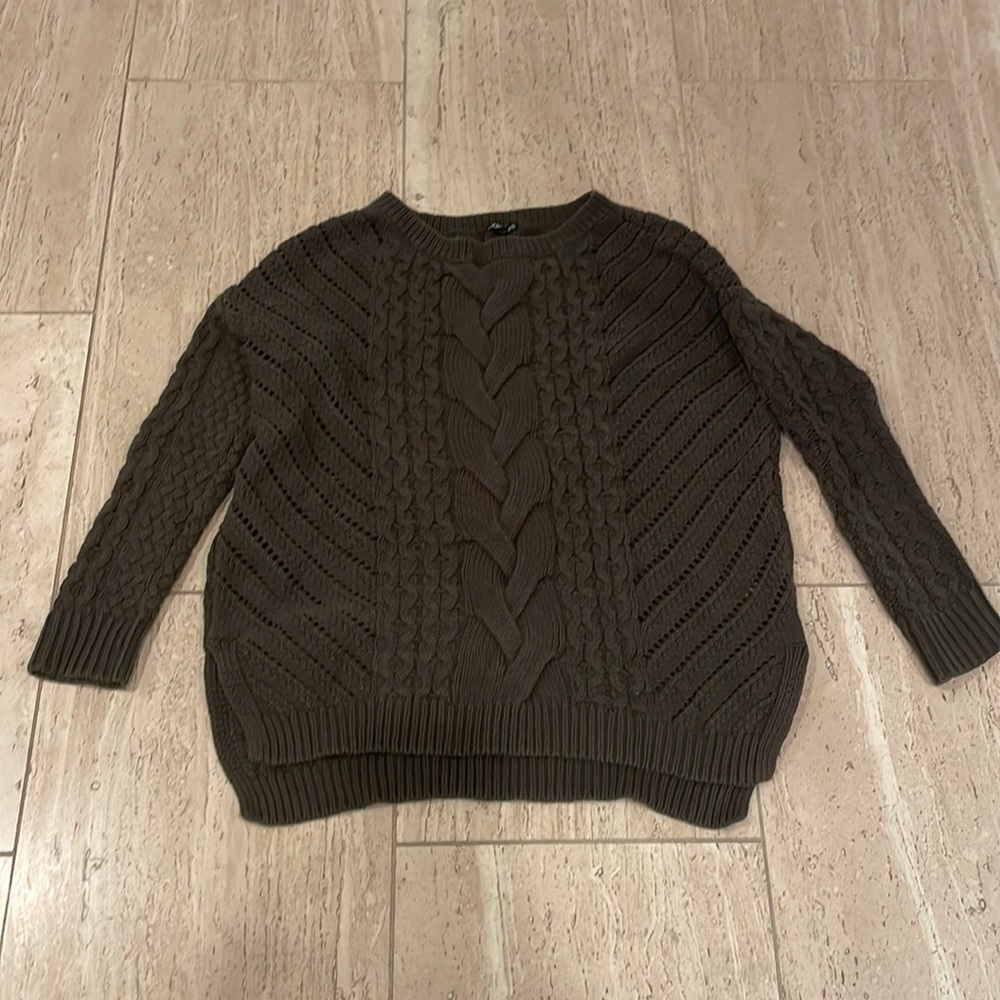 Olive Green Sweater